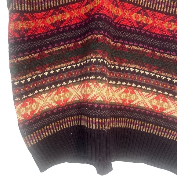 Casual corner vintage silk Sweater Vest Large - Picture 5 of 7